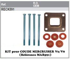 Kit pour coude Mercruiser V6/V8