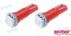 AMPOULE 12V, 1.2W ROUGE (PACK 2) | BBS Marine