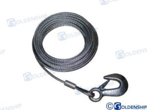 CABLE POUR TREUIL 5mm*10m | BBS Marine
